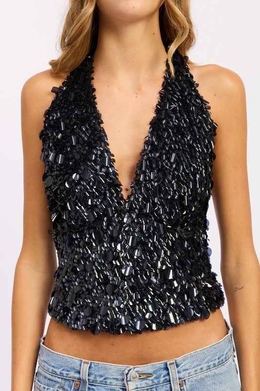 SEQUIN PAILETTE HALTER TOP 24310989_1f0b5a58-0865-490b-9b4e-ddad2d11abff