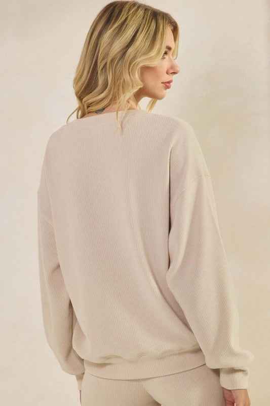 Women's God Is Love Corduroy Graphic Sweatshirt 24350778_61e37ce5-3b3c-4966-819a-bce6e3746541