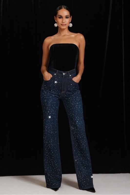 Wide Leg Rhinestone Jeans Dark Wash 24463214_f47d5f24-30f0-4329-b531-27db7b3f2570