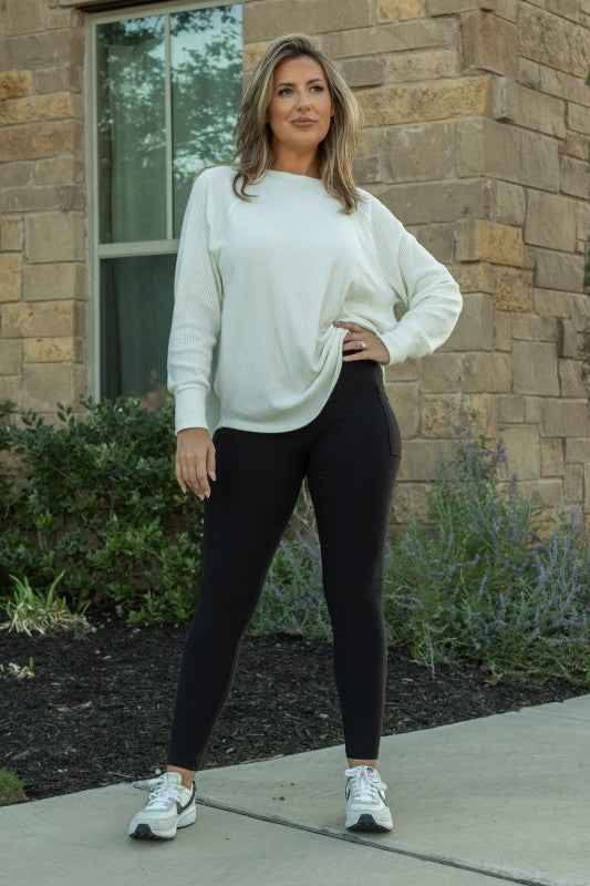 Black FLEECE FULL LENGTH LEGGINGS with Pockets 24746277_8ade5c5c-97c0-469c-9fbb-c802196f0fab