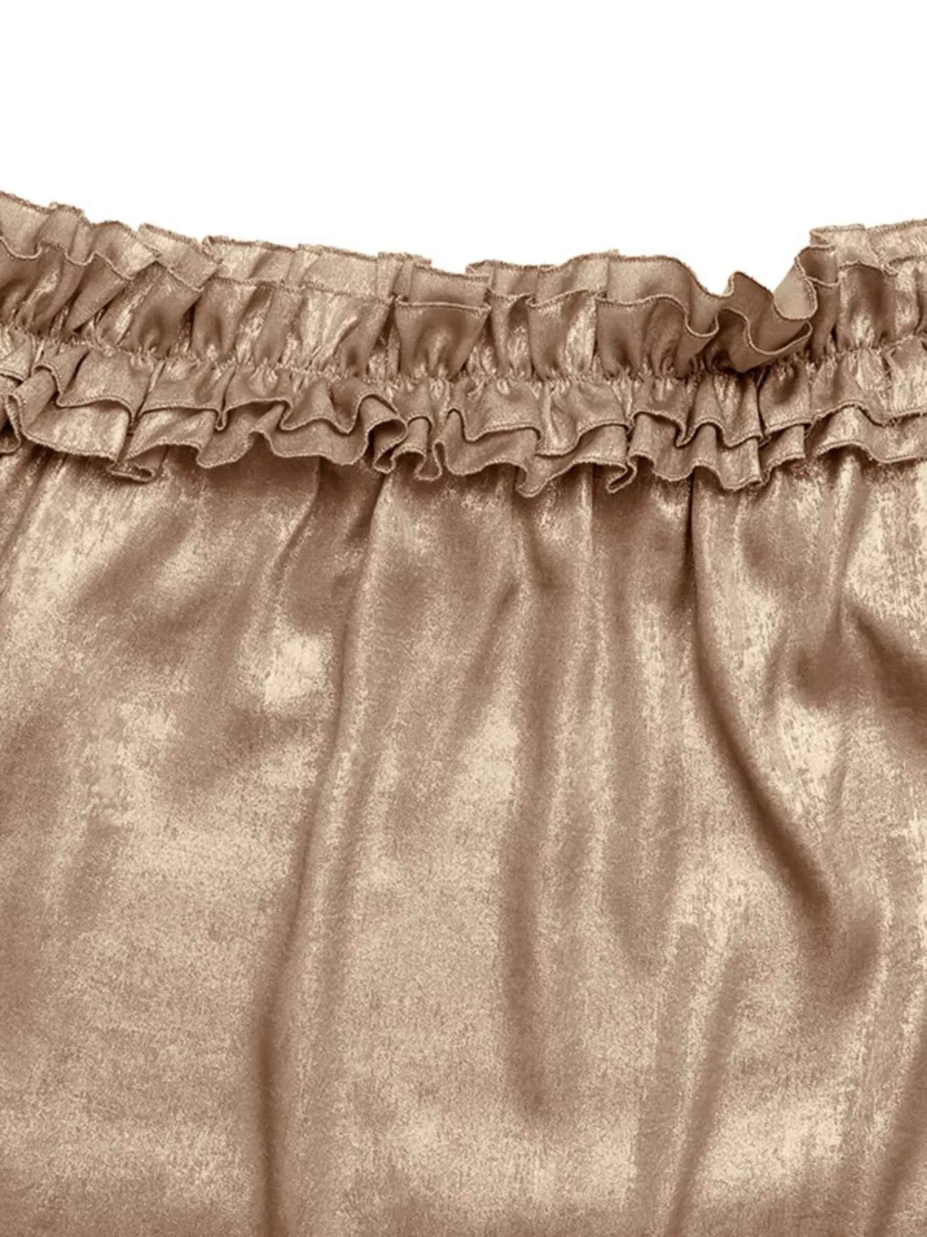 Ruffled Off-Shoulder Flounce Sleeve Blouse 2769451e12f54088932a8d56031bb8a6-Max-Origin