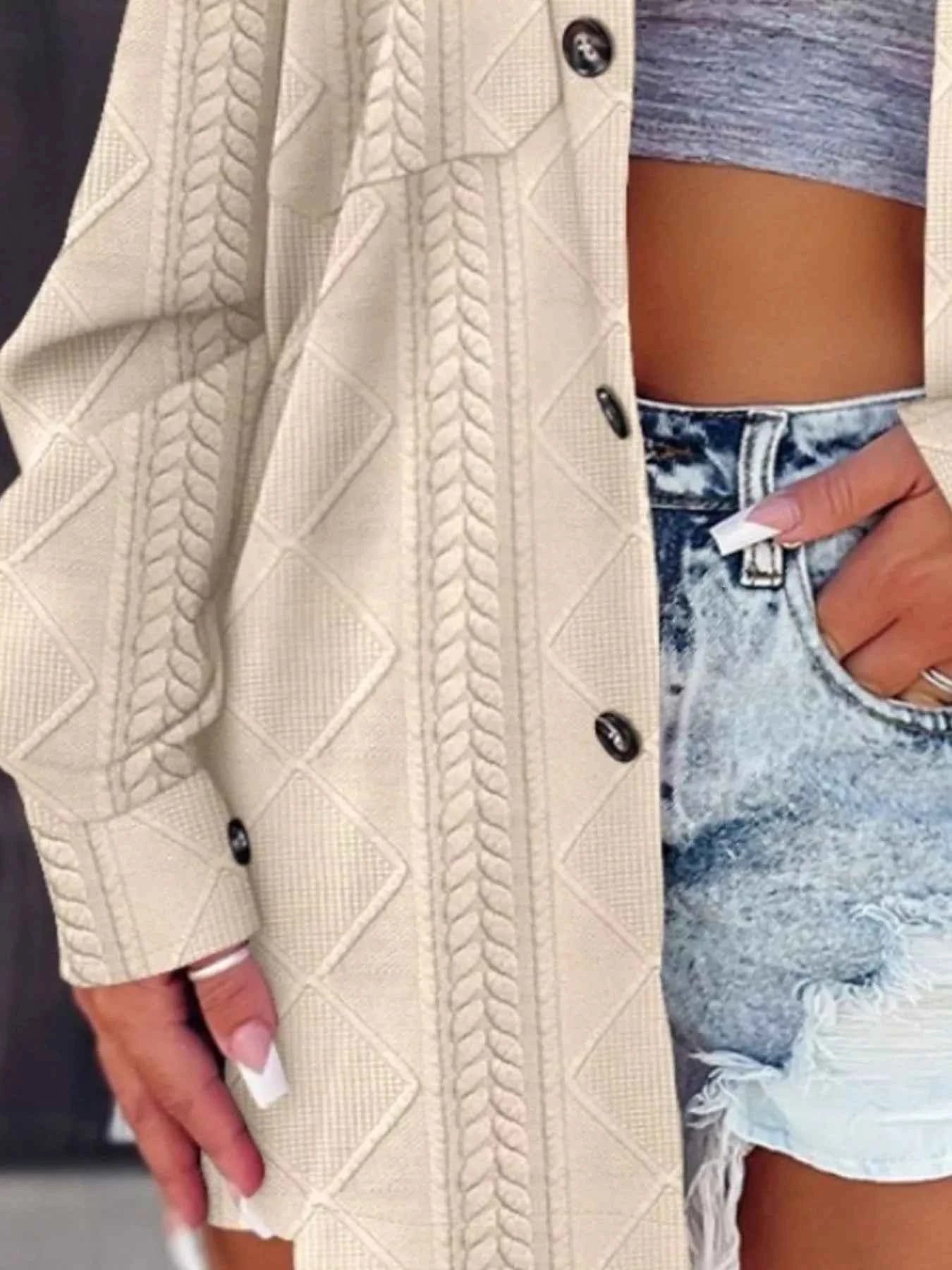 Button Up Long Sleeve Knit Outerwear 27e832d6-0711-46c0-b726-e34347ce7698-Max-Origin