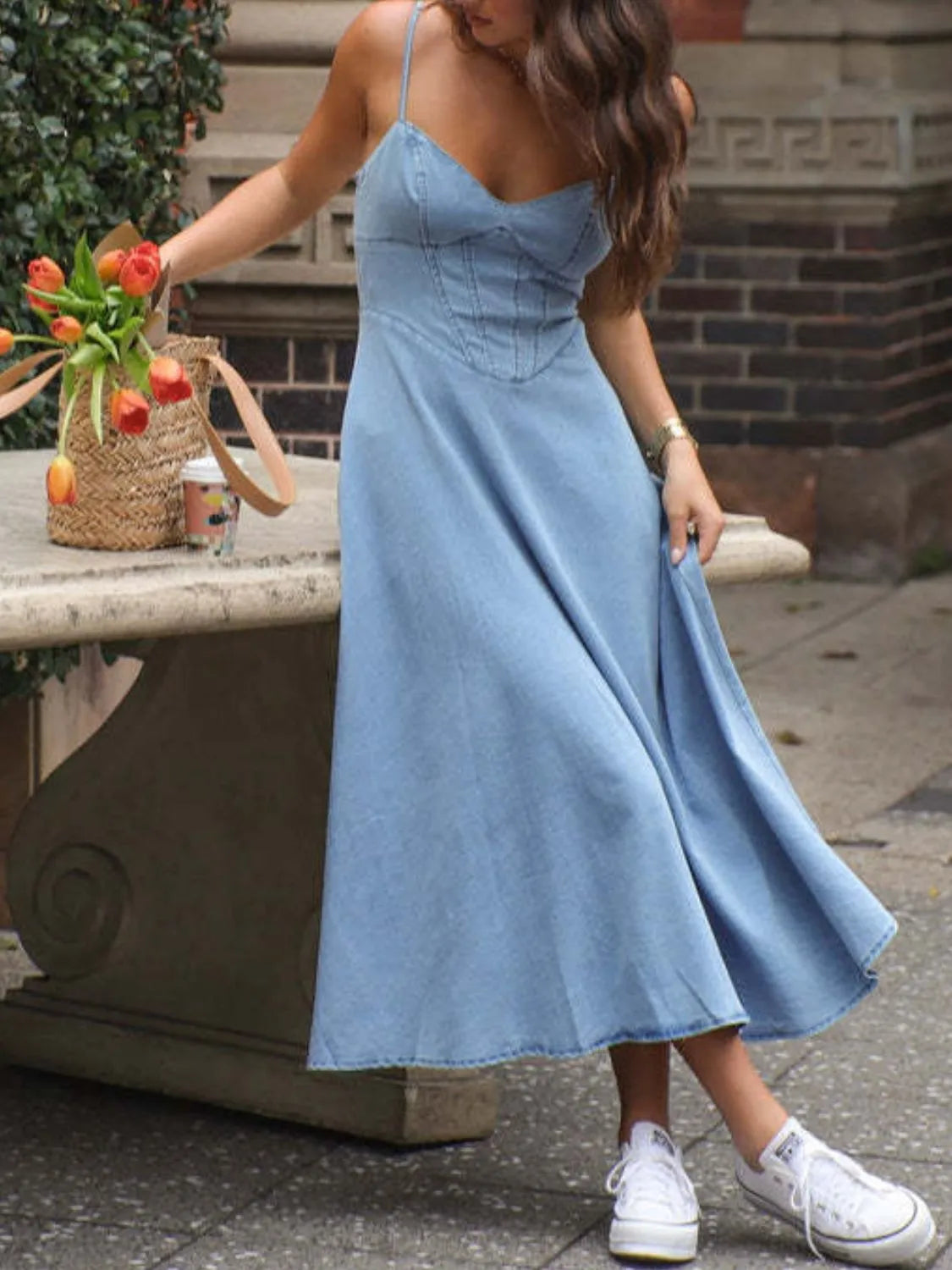 Smocked Sweetheart Neck Midi Cami Dress 2b11f3d5-0d41-4b3f-a524-779012fd36d3-Max-Origin