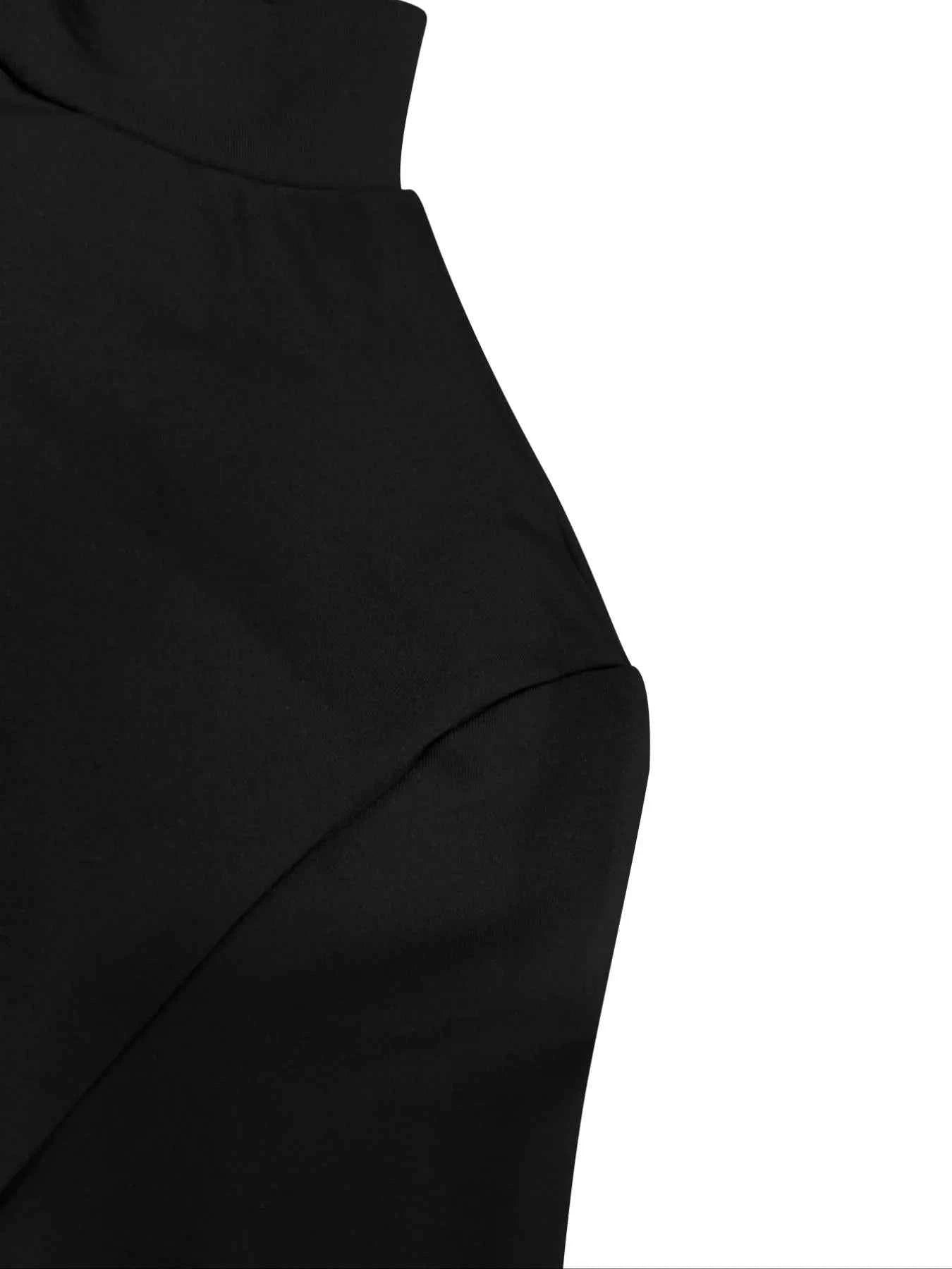 Backless Long Sleeve Cropped Mock Neck T-Shirt 2bcd82c4-c634-46c8-825f-5d28d65becea-Max-Origin