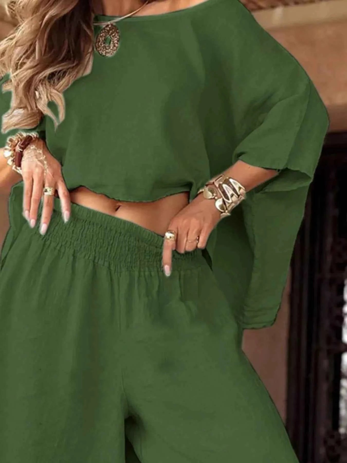 Full Size Boat Neck Top and Wide Leg Pants Set Plus Size 2dc704dd-e50b-495d-ac86-4a6d0735cfc5-Max-Origin