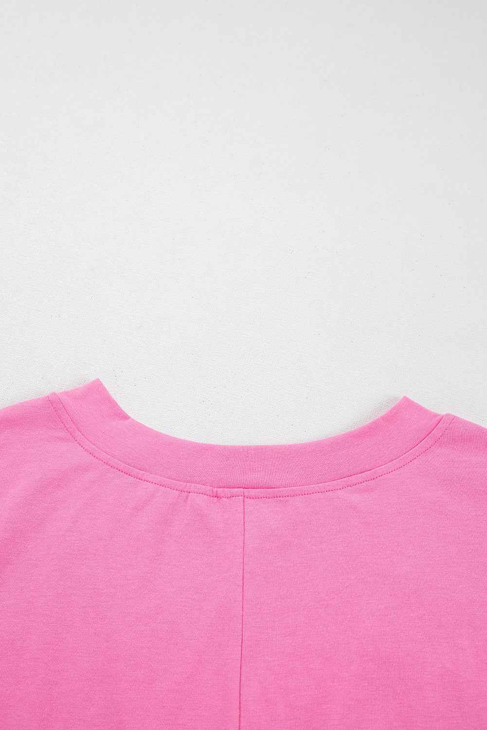 Bonbon Loose Half Sleeve V Neck Plain Romper 2de0e17d51d1f76f