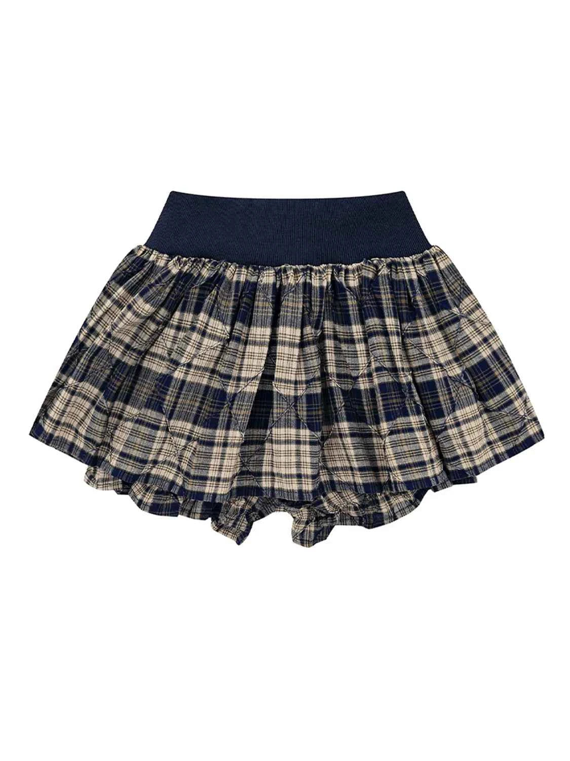 Drawstring Plaid Skort 2eacab78-149e-43ca-a355-5097cd6942d3-Max-Origin