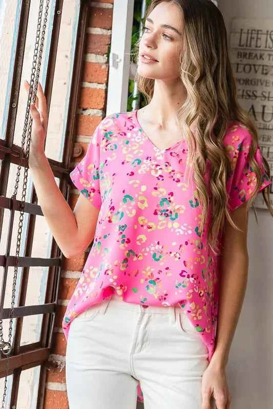 Heimish Full Size Animal print V-Neck Short Sleeve T-Shirt Plus Size 2fedb718-61ff-421e-ac3a-ad24252be3a6-Max