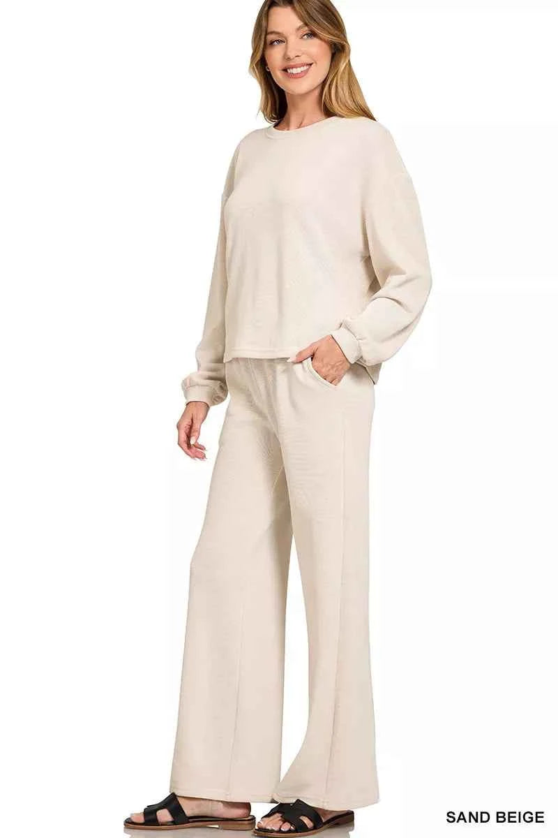 Zenana French Rib Pullover and Pants Set SAND BEIGE 34efa43bc80143eba881c1e2e5f33d12-Max-Origin