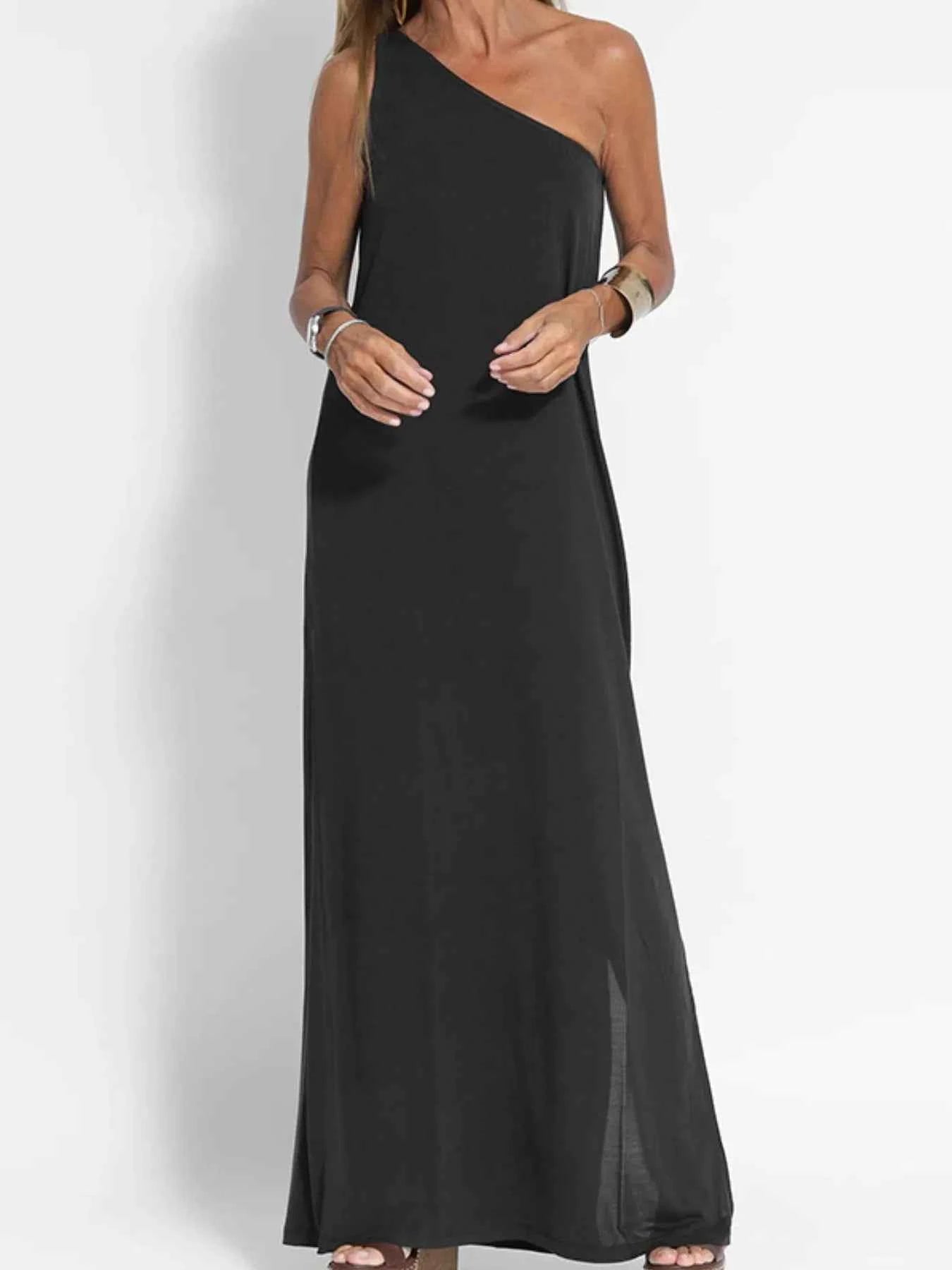One-Shoulder Maxi Dress with Side Slit 3862837d-8391-4ebd-835f-d7144121181c-Max-Origin