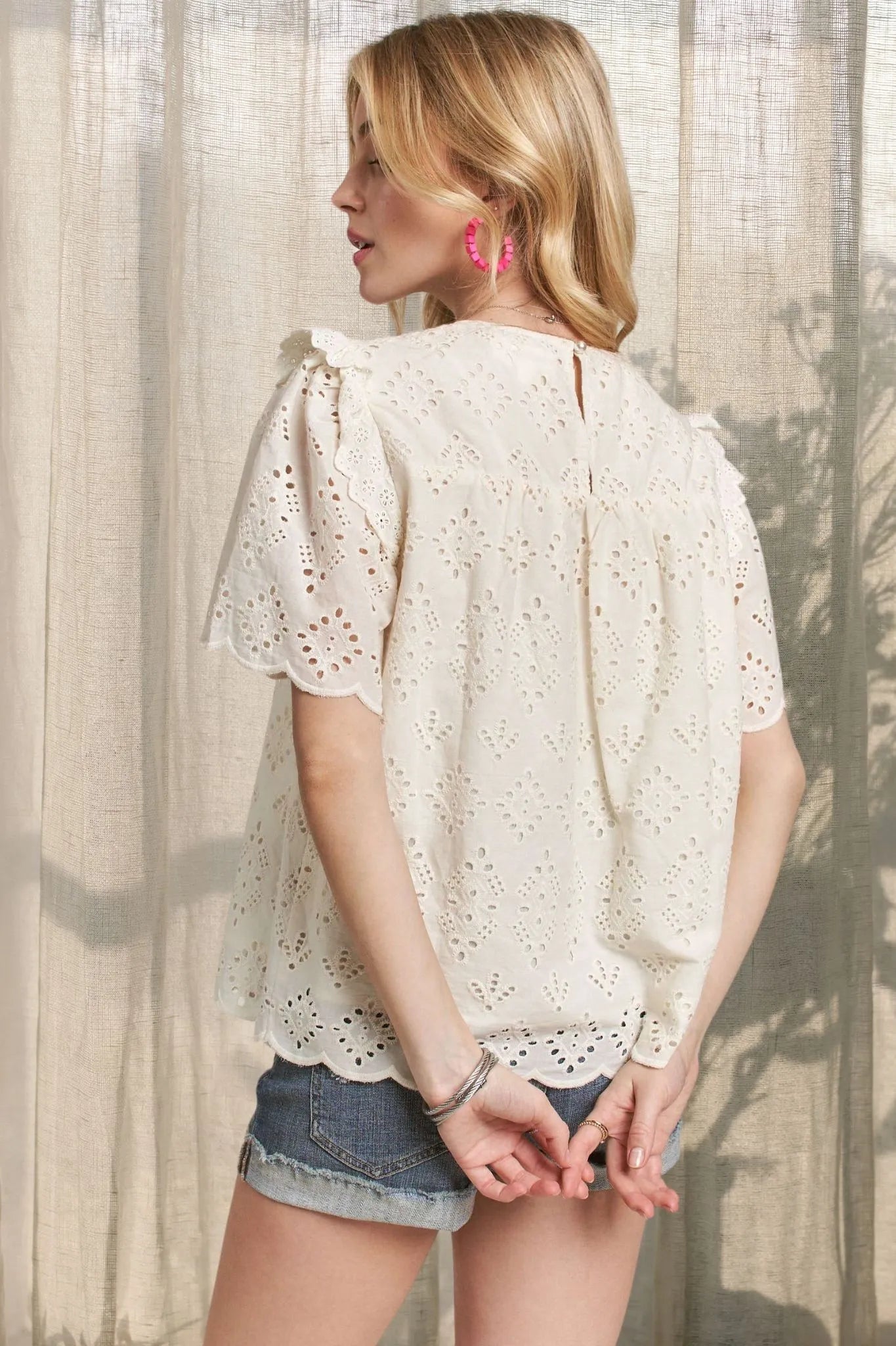 ADORA Ruffle Shoulder Blouse 391f9753f80642c2b1e425c33c1b86d0-Max-Origin