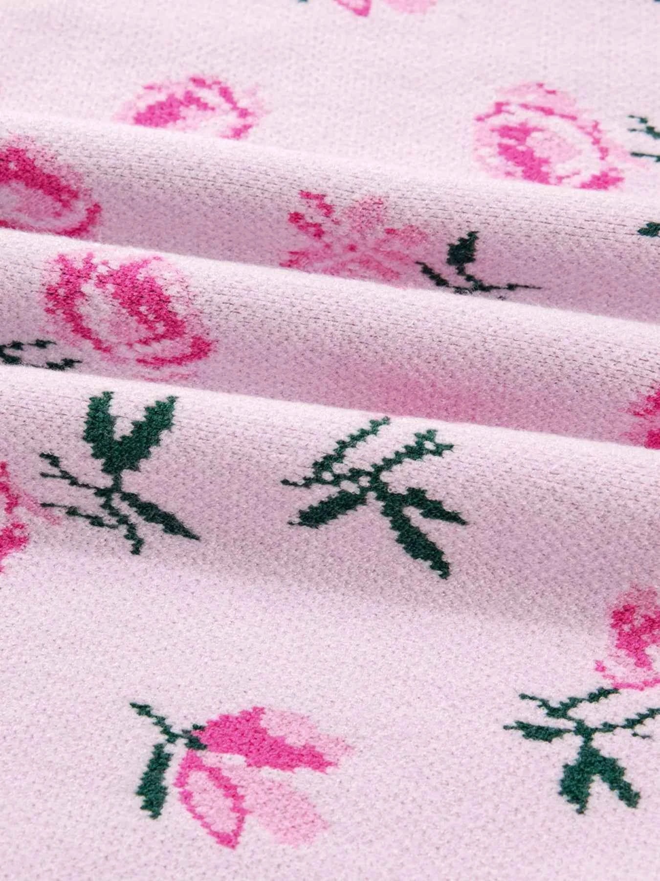 Floral Drop Shoulder Cropped Sweater 3cc140cbaed443cbad0ec308482375f5-Max-Origin