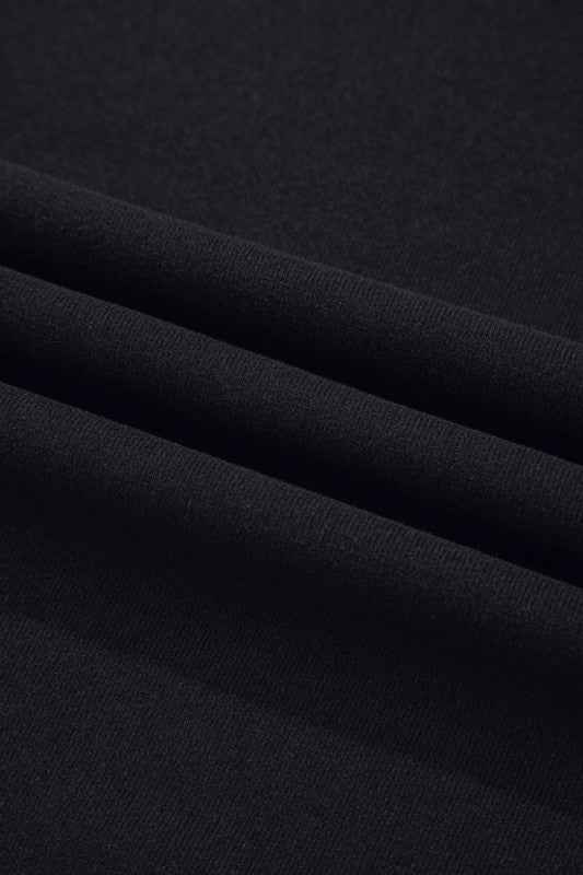 Leopard Mesh Patchwork Long Sleeve Top