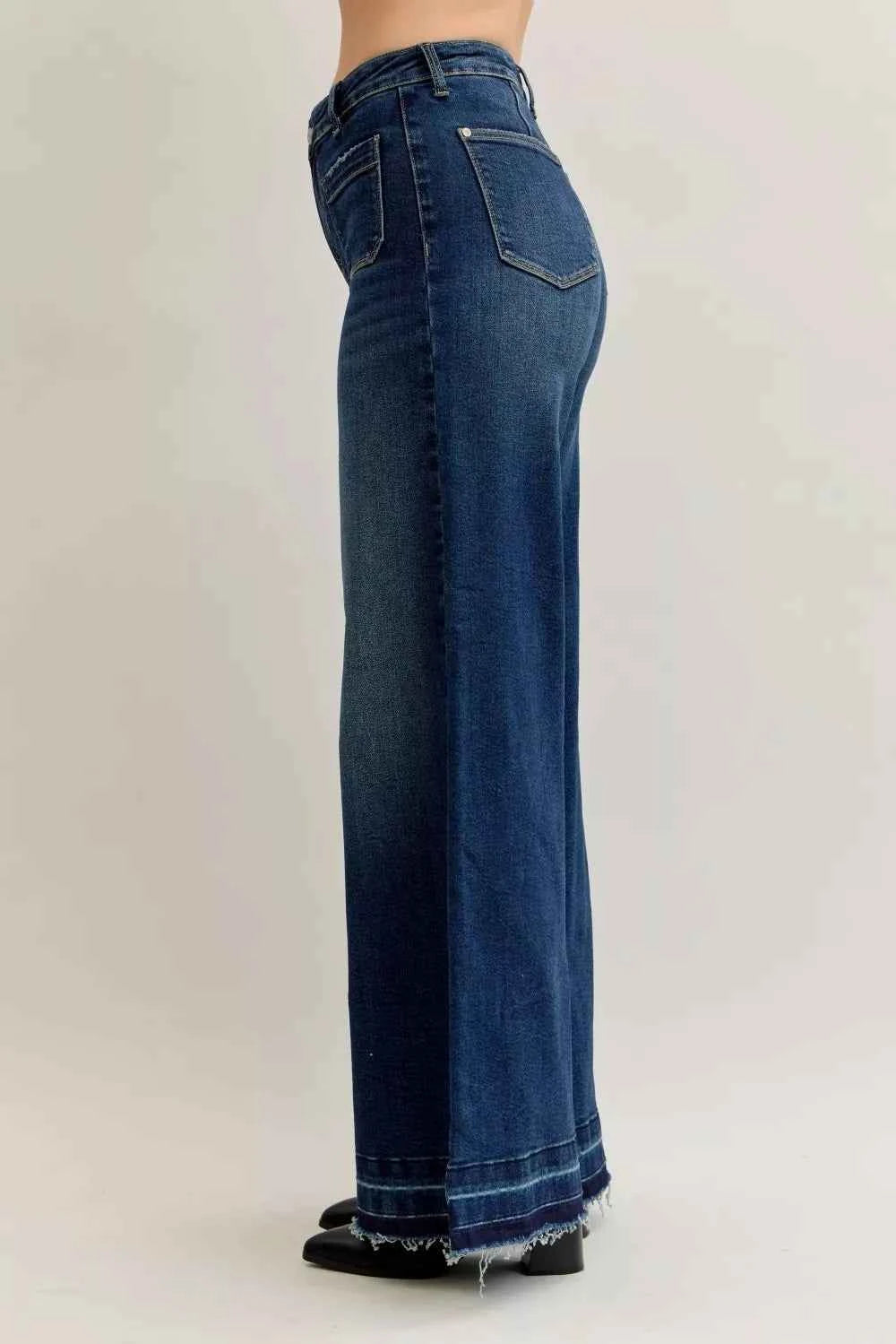 Judy Blue High Waist Palazzo Jeans with Front Patch Pockets 41b75fd52bf94f6288be44e4f6ffbcc6-Max-Origin