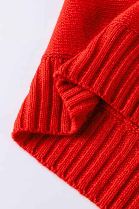 Christmas Holly Jolly Tinsel Turtleneck Sweater