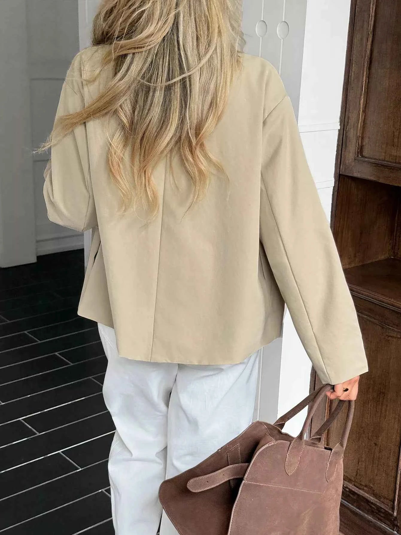 Double-Breasted Long Sleeve Jacket 44bffa94-816c-40f2-b7d6-cce291c0d594-Max-Origin