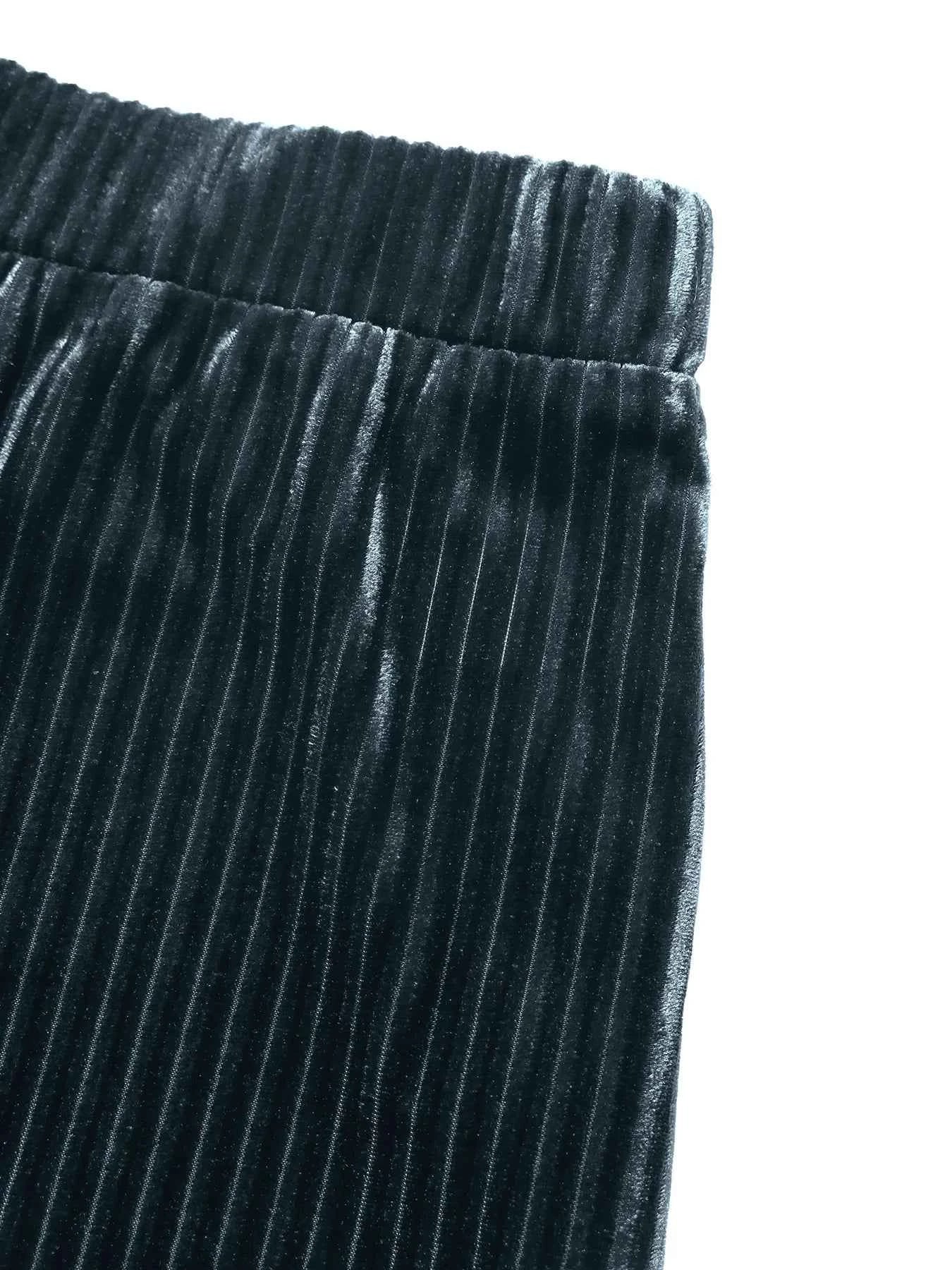 High-Waisted Ribbed Velvet Flare Pants 489fe833730d476cb895410168c70e3f-Max-Origin