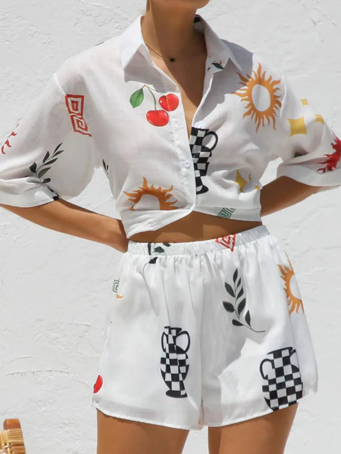 Printed Button Up Top and Shorts Set 48fda3d4-4548-4d7b-8701-ecd4e0479bd8-Max-Origin