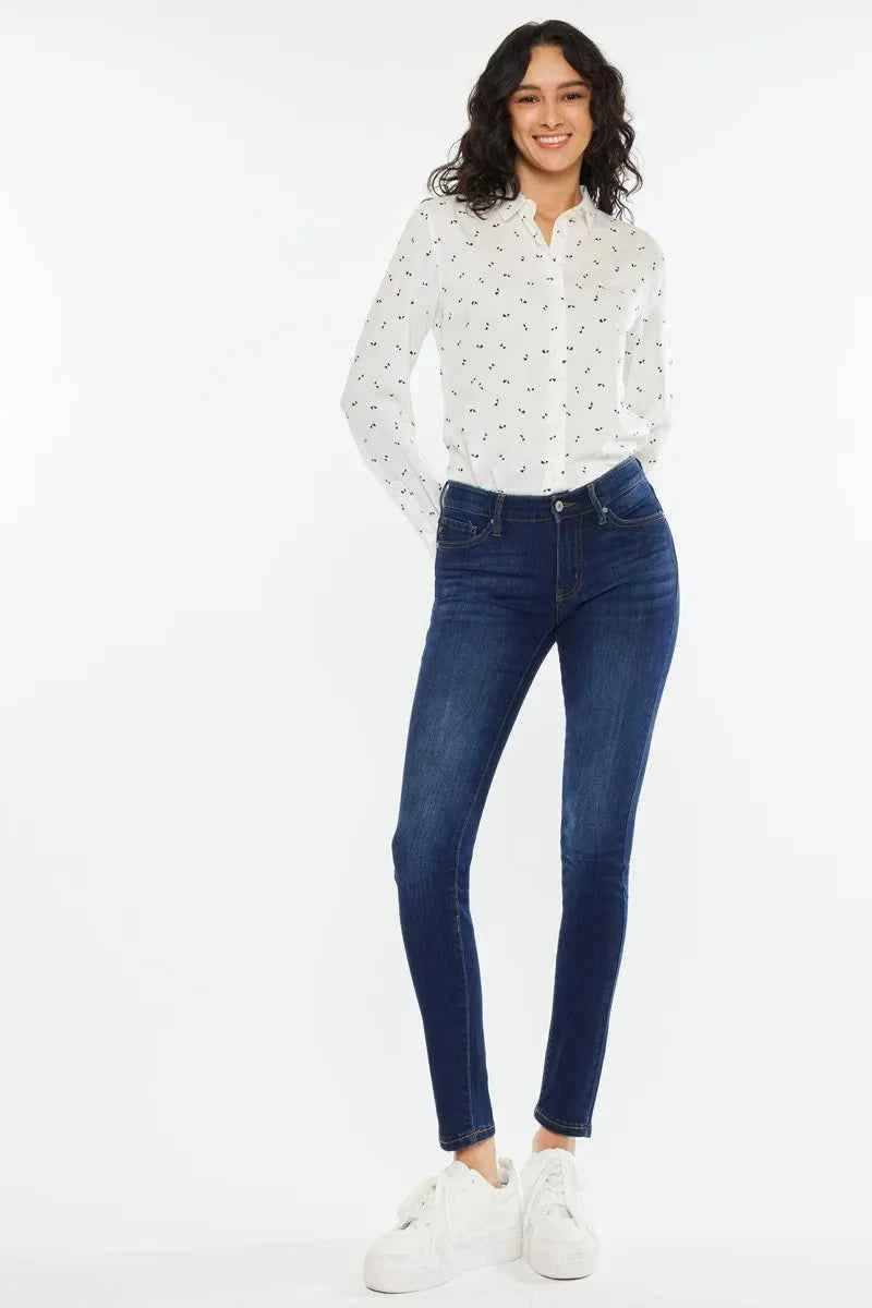 Kancan Mid Rise Super Skinny Jeans SUPER DARK 49f35ff47a114059b3f2db63c32d47a2-Max-Origin