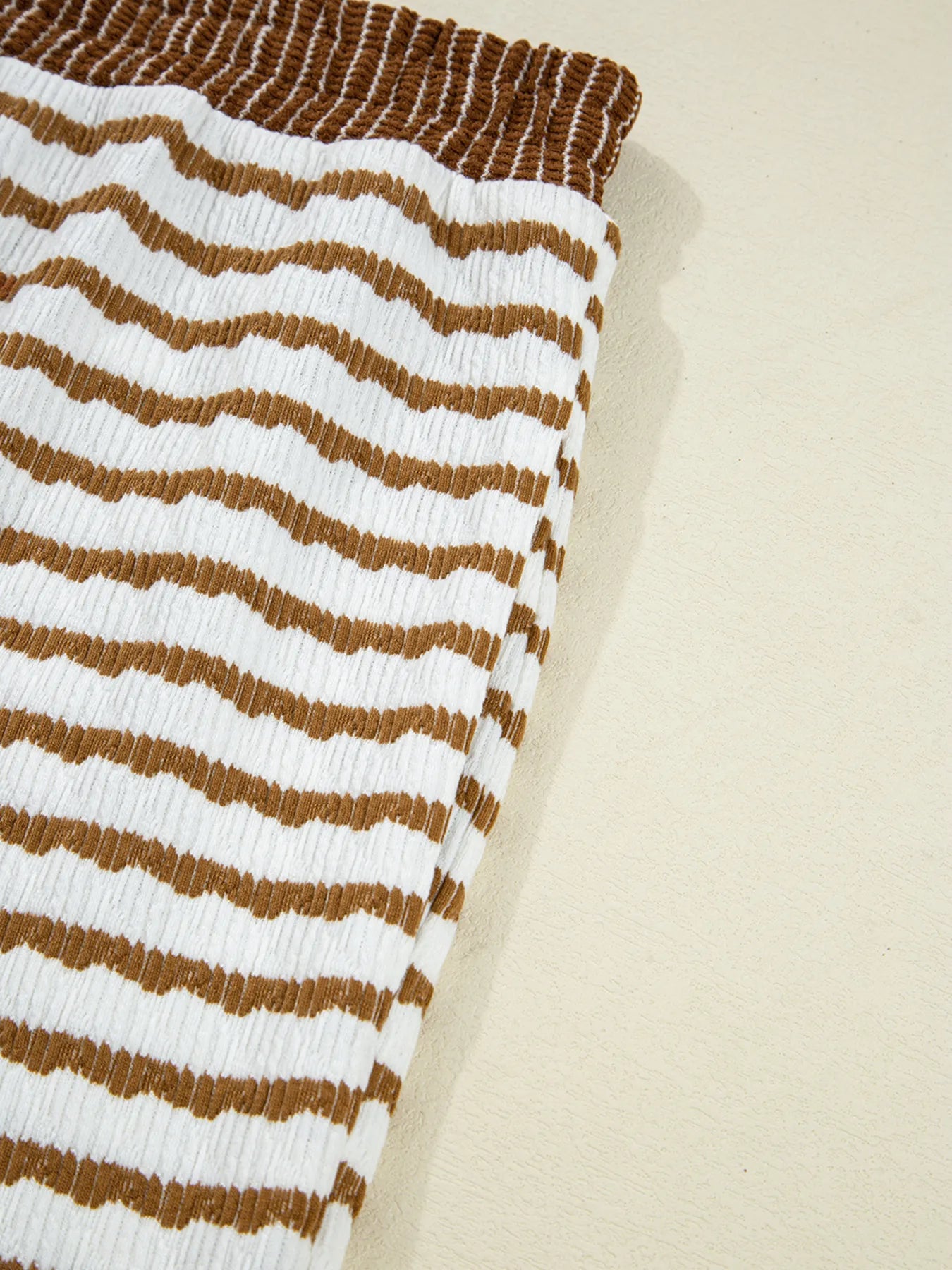 Stripe Collared Top and Drawstring Pant Set 4e26c3dd1bbf4dee9c2547bea154bd11-Max-Origin