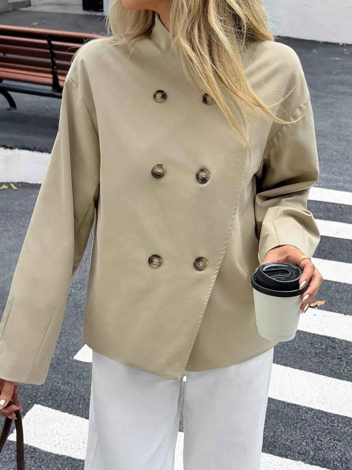 Double-Breasted Long Sleeve Jacket 4e3c8472-993a-43f7-9f03-1bba99d47b56-Max-Origin