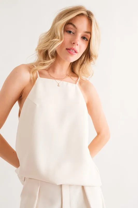 And The Why Sleeveless Basic Cami Top IVORY 4f925df59628465e9b8f0756b9525fb5-Max-Origin