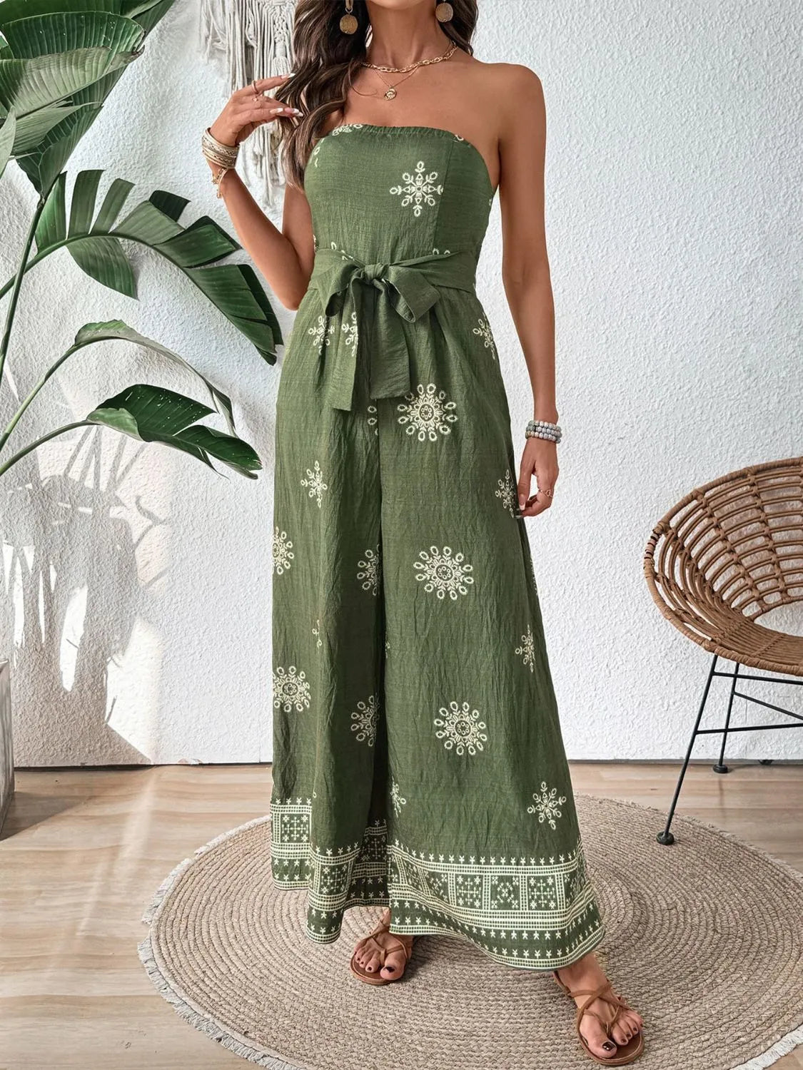 Printed Wide Leg Tube Jumpsuit 4f995a44-2012-47ca-8494-394cd05baf8c-Max-Origin