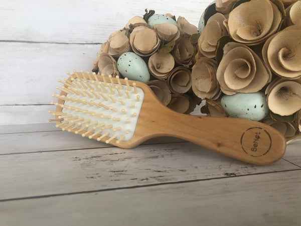 Wooden Detangling Hair Brush 4fd9ad48-c8c7-473a-8ded-448ae51a551c