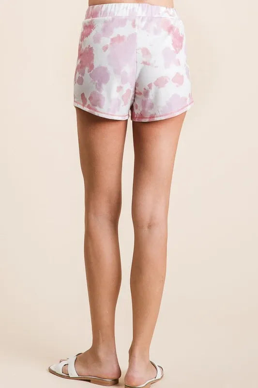 BiBi Tie Dye Print Terry Shorts With Side Pockets 53981ea3a0434b4a87a1e074fe53c845-Max-Origin