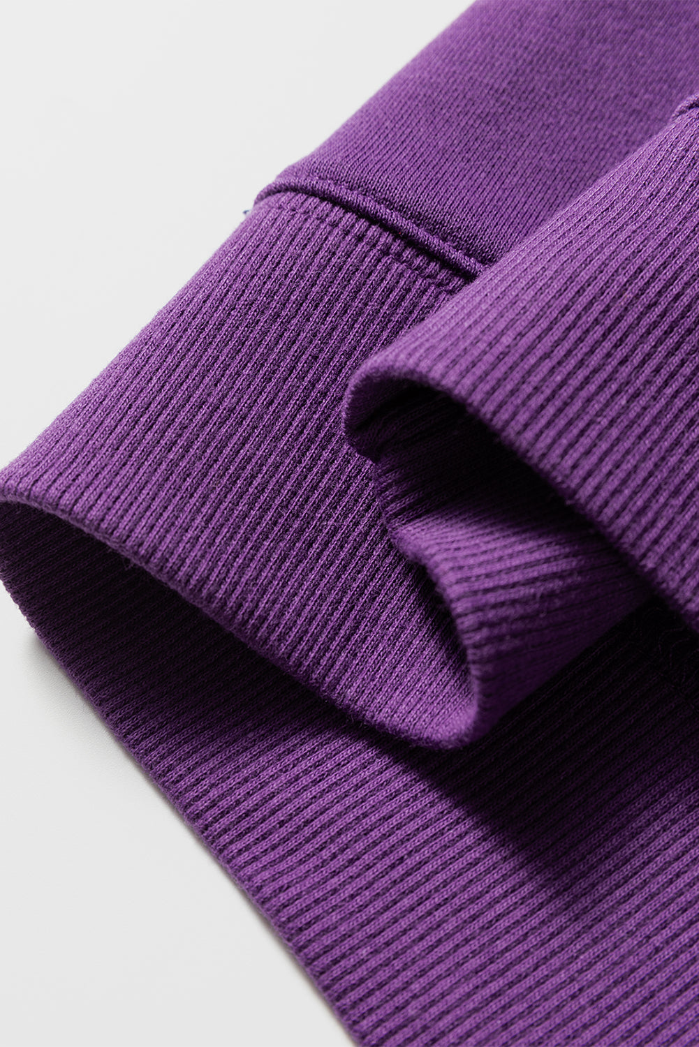 White Preppy Striped Sleeve Loose Sweatshirt 54aa5f6e8767bb50