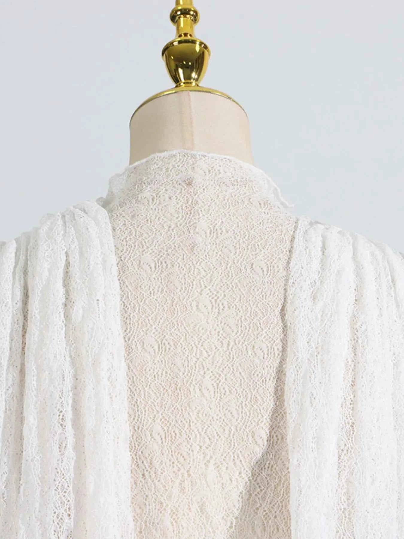 Ruffled Hem Lace Mini Dress 54e04702fb334ddeaf7fa40611e4c86f-Max-Origin