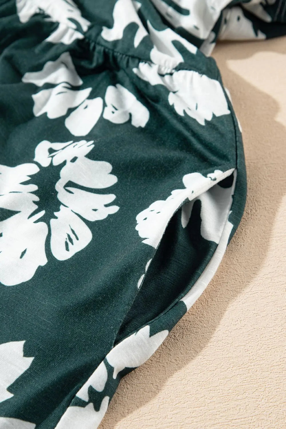 Floral Print Ruffle Sleeve Empire Waist Mini Dress 560aba7a-b70d-4009-be7c-db48b7970c04-Max-Origin