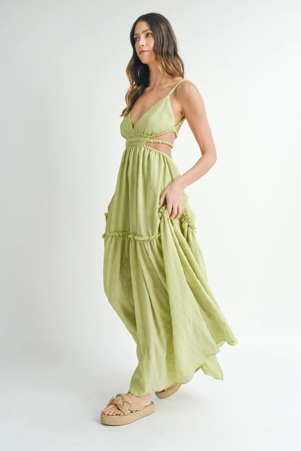 MABLE Cutout Waist Backless Maxi Dress 5982bf30-211a-4594-84aa-835c3d6b21f7-Max