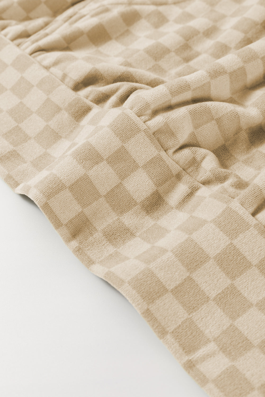 Green Checkered Kangaroo Pocket Hoodie 5a5b05cf39e3c3d2