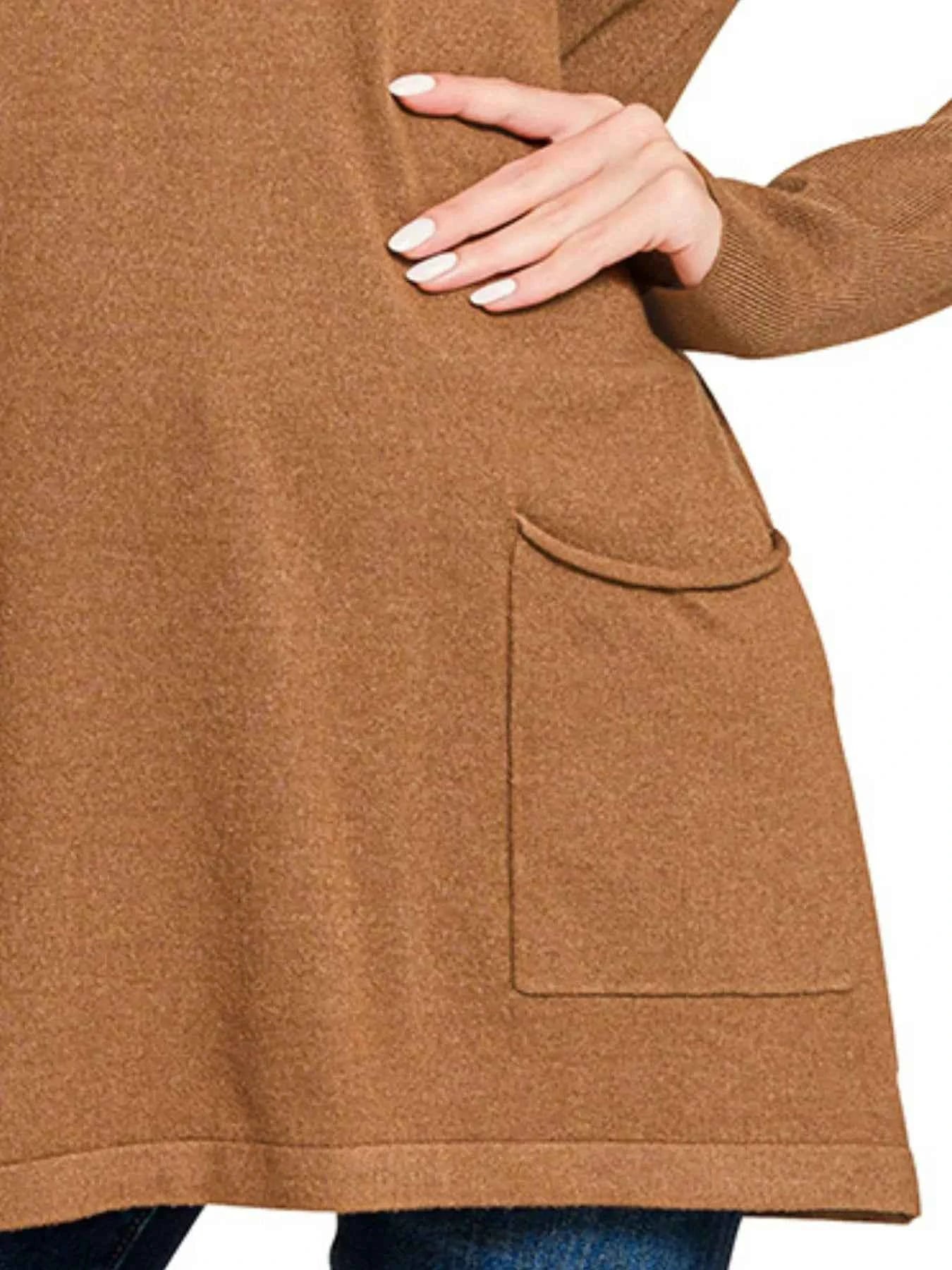Zenana Viscose Long Sleeve Front Pockets Sweater 5b8ba0c0-9928-4157-8ff4-2dbe3cc76aa1-Max-Origin