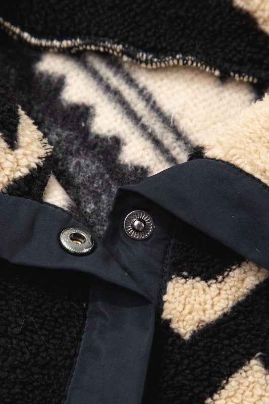 Western Aztec Fleece Half Zip Sweatshirt 5b98f148-b0ce-4265-bff1-44f4ed15c958