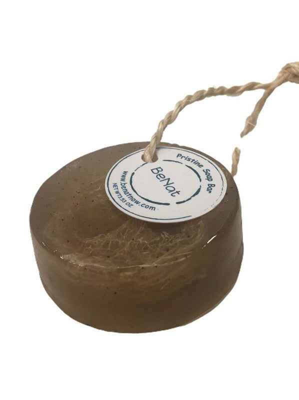 Pristine Soap Bar. Green Clay, Bamboo, and Green T 5c607ca1-172d-4fbf-a092-23982fcea848