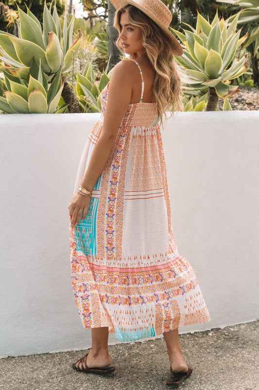 Mckinley Boho Patchwork Sundress 5c8cc8ab-78a9-4a99-aa0c-edb4f84a73ab