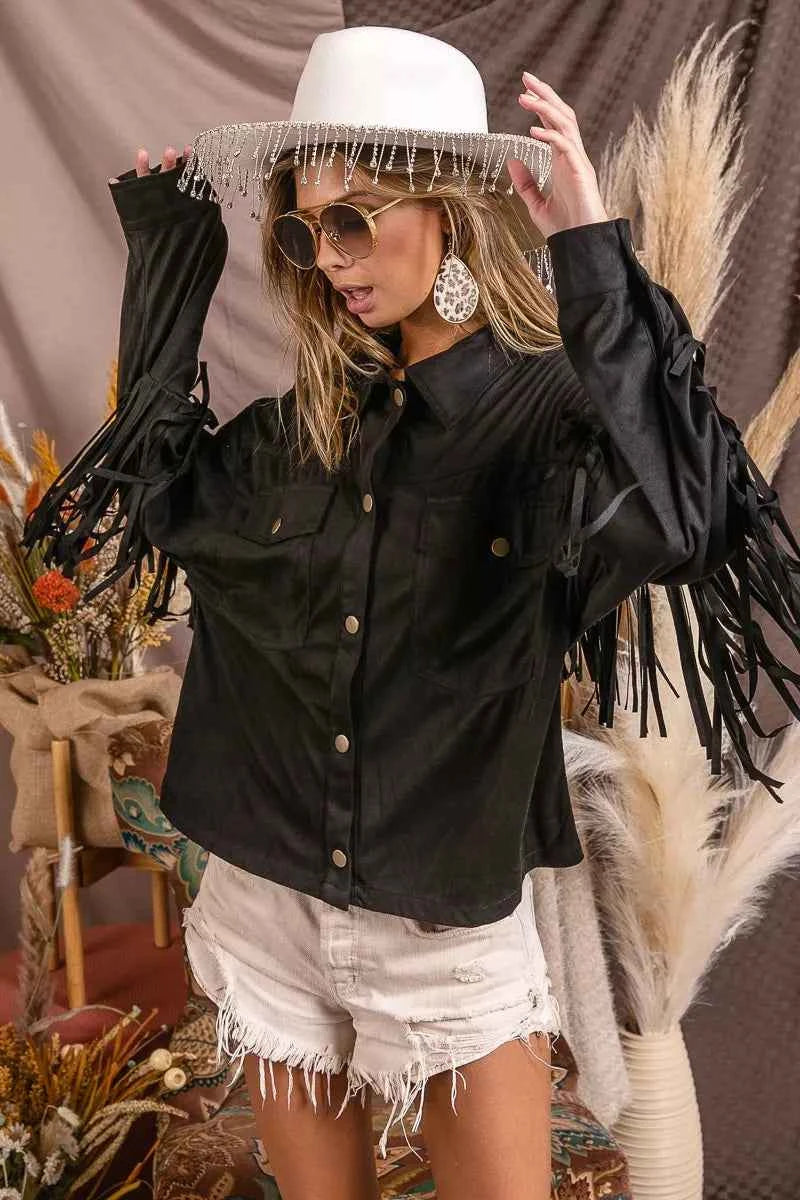 BiBi Suede Fringe Long Sleeve Jacket 5d576348-27ec-4a4b-8fd4-b300b9f7fd4e-Max-Origin