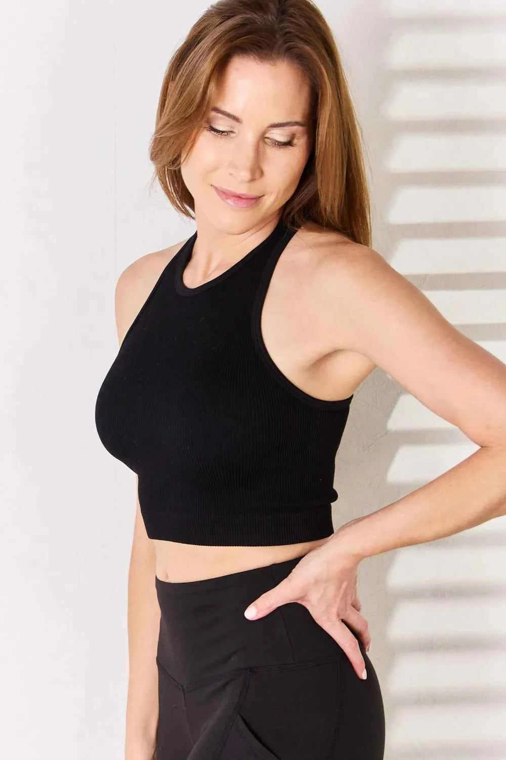 Zenana Full Size Ribbed Racerback Tank 5e8dc693-d0a2-4de8-8bb9-20b2057d3a68-Max