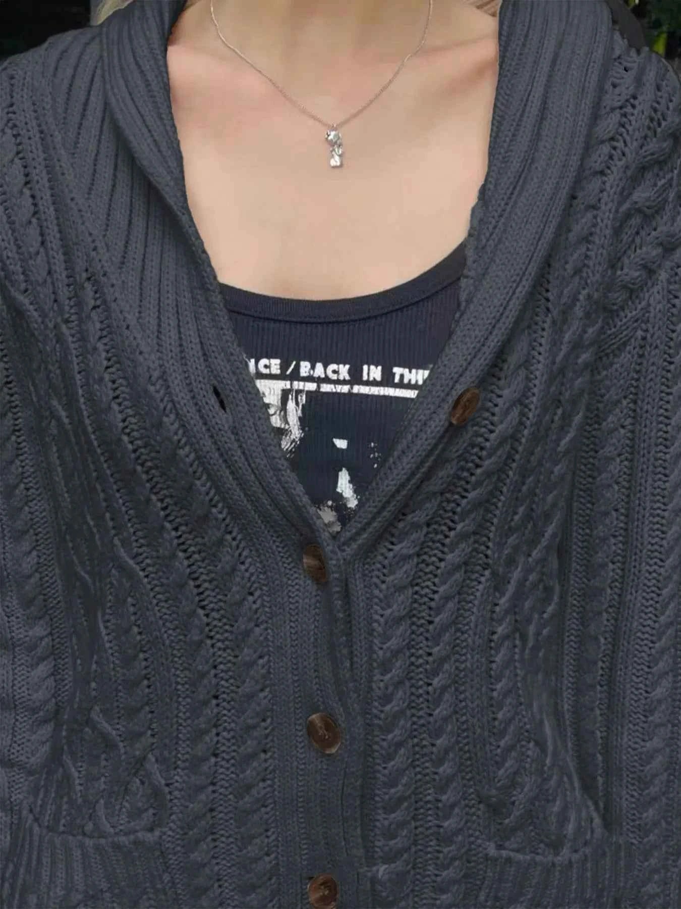 Cable Knit Button Up Cardigan 6015bb8ea64a4ad4b04ab8da3943abc7-Max-Origin