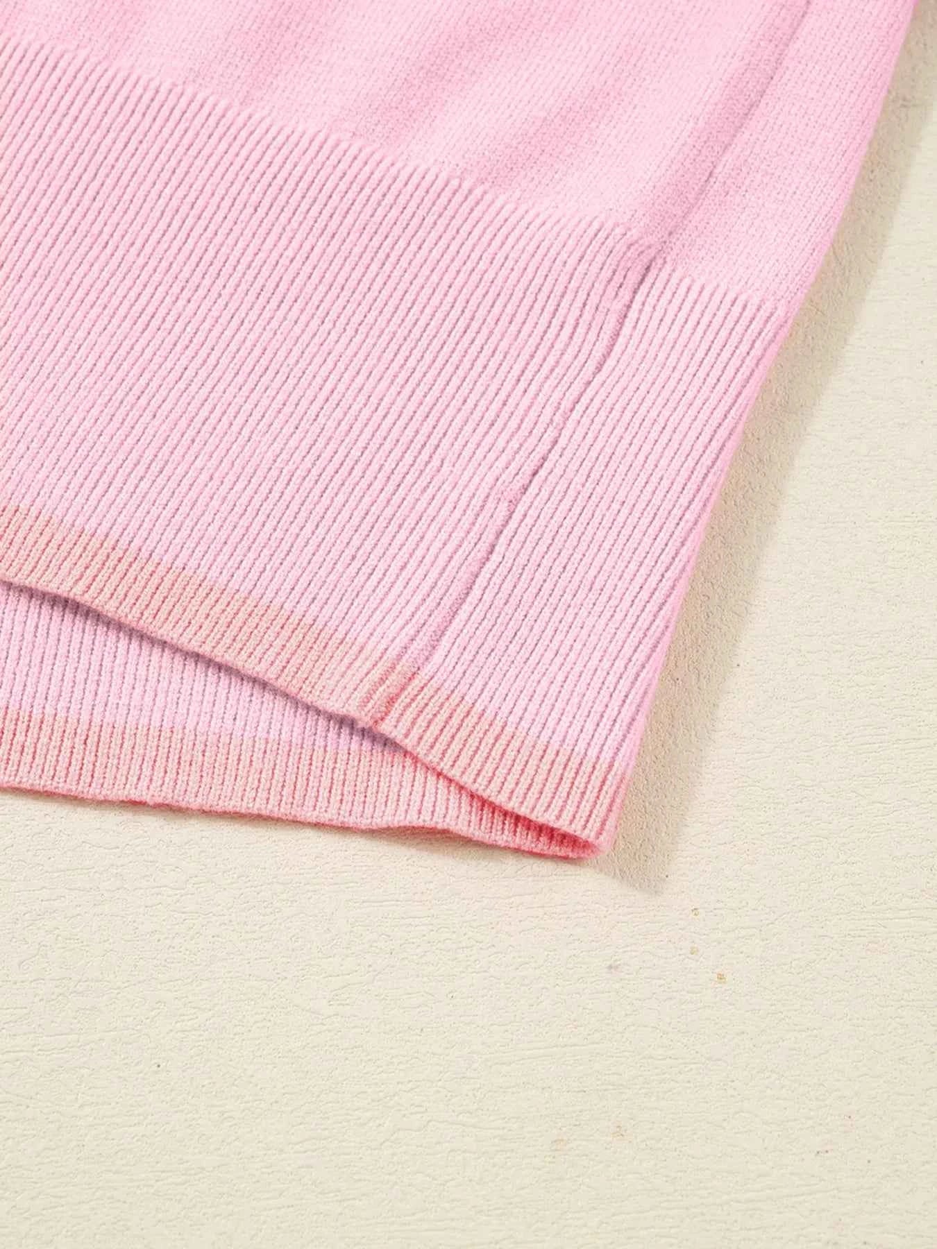 Sequined HOLLY JOLLY Color Block Crew Neck Sweater 6305150a879a4591ba7756b3230894f5-Max-Origin