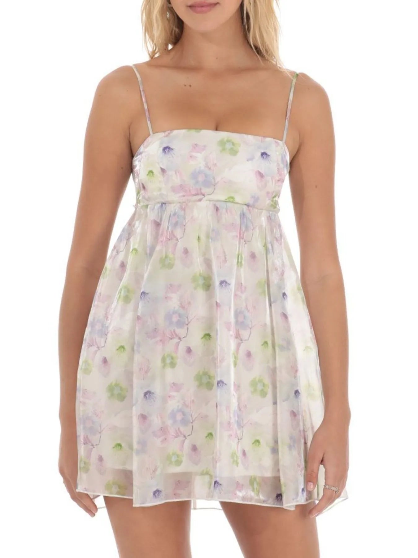 Tie Back Spaghetti Strap Mini Dress Pink Purple 630aae9a-7372-4960-bd9b-a46620e2e6bd-Max-Origin