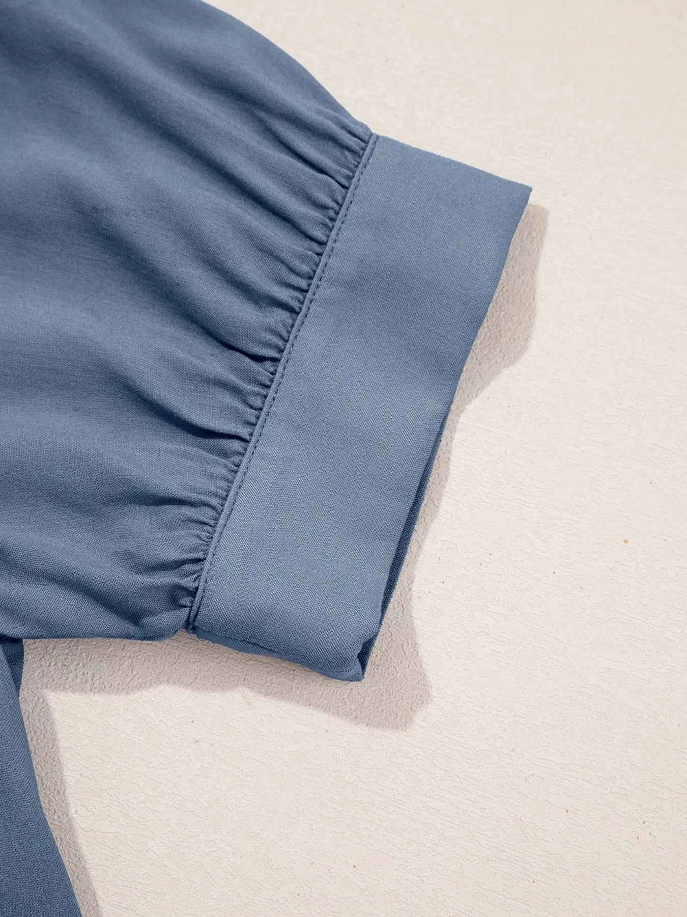 Short Sleeve Tiered Maxi Dress 65eb2b92f78640f0b5eb66de0a1e92fe-Max-Origin