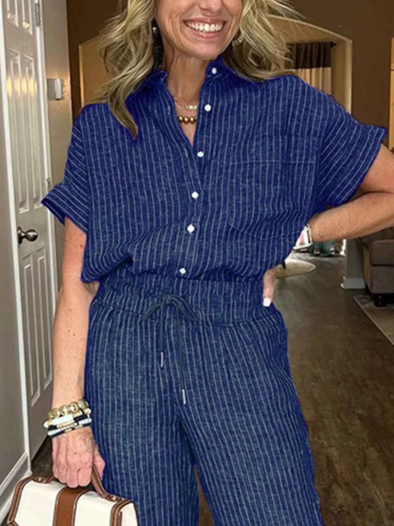 Full Size Striped Button-Up Shirt and Wide Leg Pants Casual Set Plus Size 6aa044b3-5b63-427d-b958-9a4c6f0eb0e8-Max-Origin