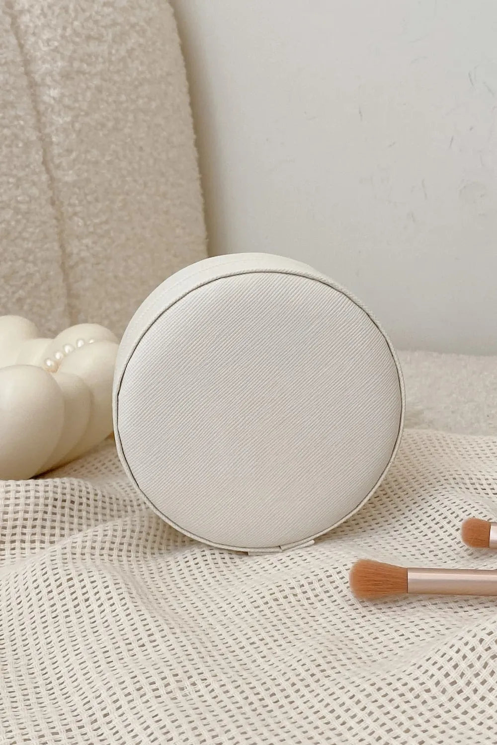 PU Leather Jewelry Storage Box Beige One Size 6f80a53f-366d-4958-8832-9c4e550ee420-Max