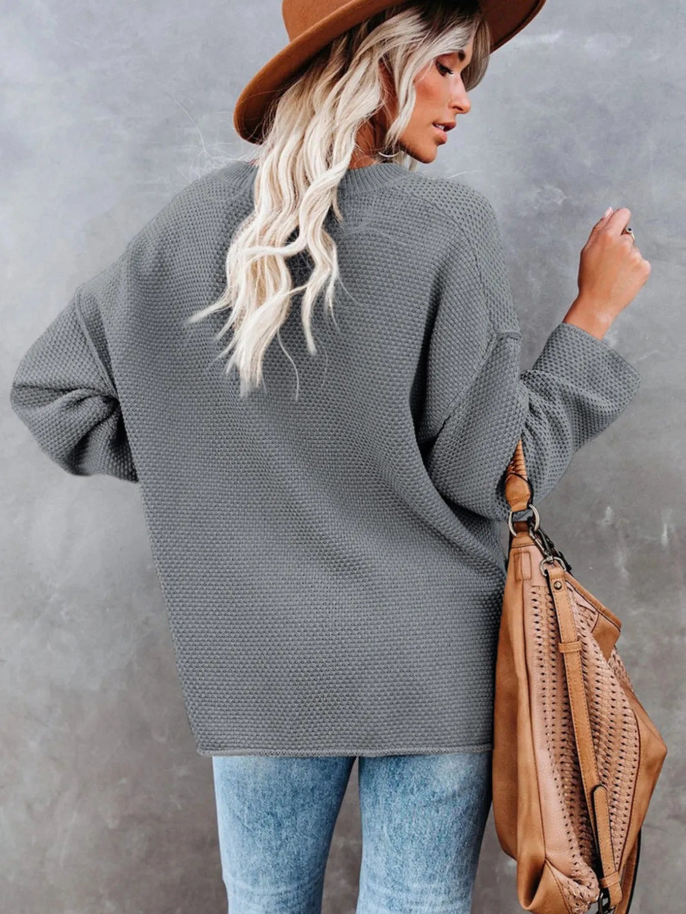 Button Detail Long Sleeve Knit Top 70033118e50945bab96684ff3e88f595-Max-Origin