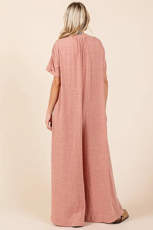 Mittoshop Button Detail Short Sleeve Wide Leg Jumpsuit 70b7aa9f-69fa-4674-87bd-893e478b4594-Max