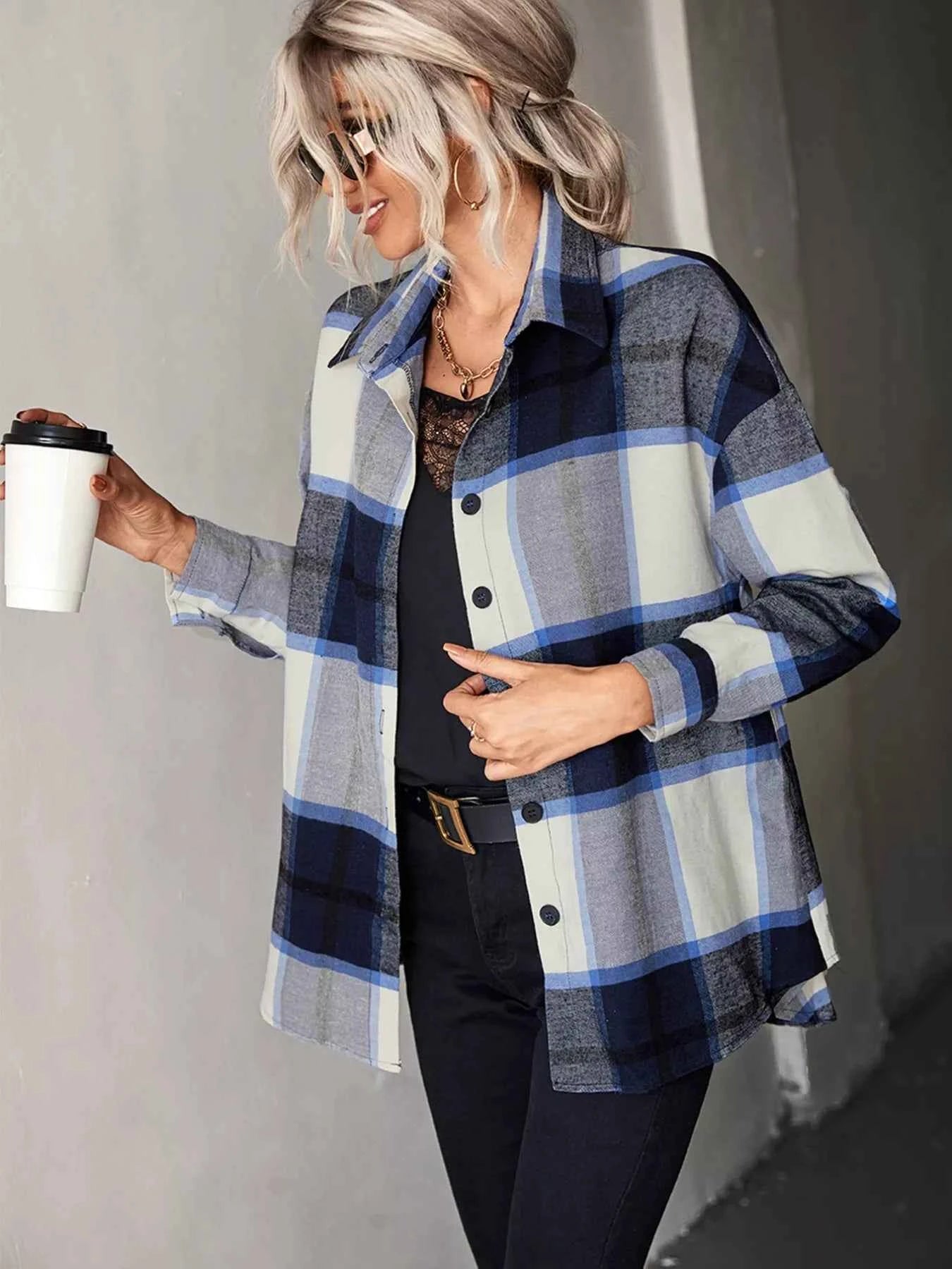 Plaid Button-Down Long Sleeve Shirt 71d14f39-b359-4811-8606-561eb2a8b287-Max-Origin