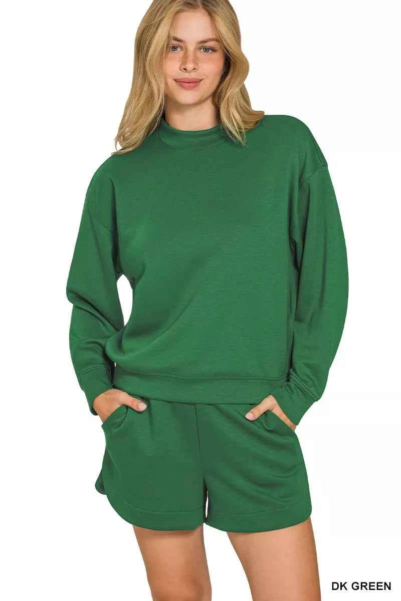 Zenana Scuba Long Sleeve Sweatshirt and Shorts Set 7308b36fcdaa4f77aa8255efcfaefa86-Max-Origin